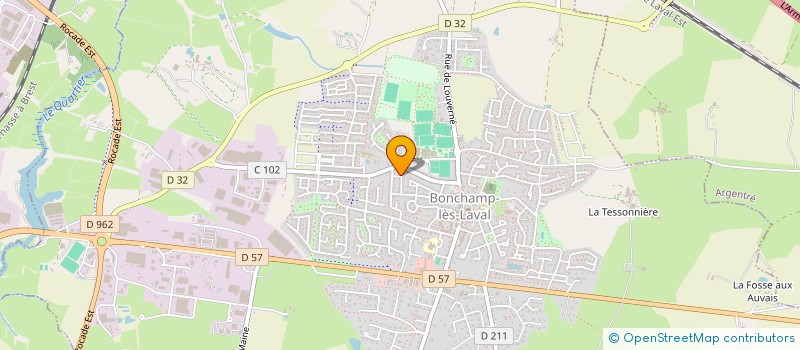 localisation de l'entreprise SARL VAFFYDIS à BONCHAMP-LES-LAVAL