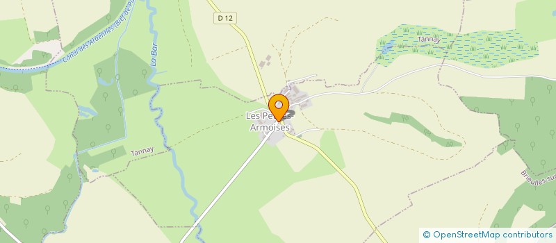 localisation de l'entreprise SARL VAILLANT NEGOCIANT BOIS à LES PETITES-ARMOISES