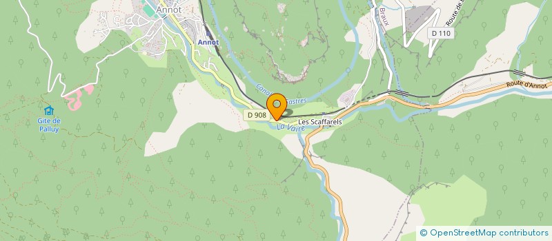 localisation de l'entreprise SARL VAIRE GALANGE à ANNOT