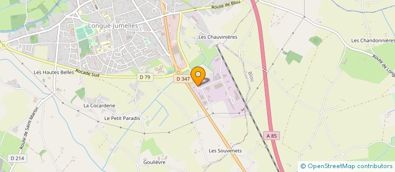 localisation de l'entreprise SARL VAL AUTO CONTROLE  LONGUE-JUMELLES