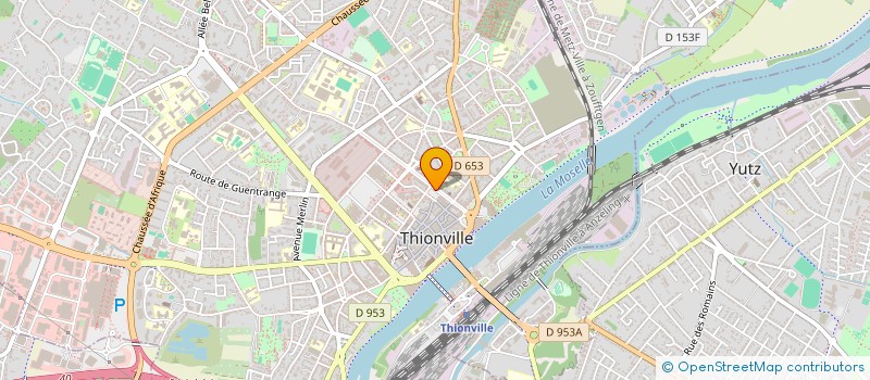 localisation de l'entreprise SARL VAL BEAUTE à THIONVILLE