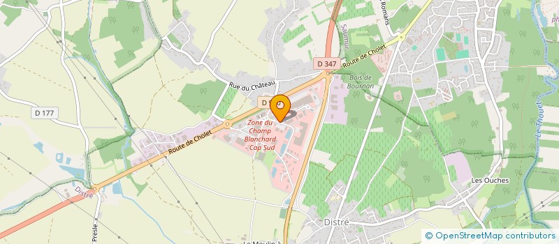 localisation de l'entreprise SARL VAL DU JOUET à DISTRE