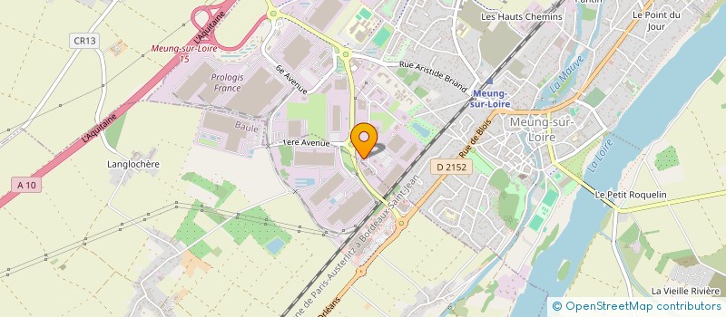 localisation de l'entreprise SARL VAL DU ROY à MEUNG-SUR-LOIRE