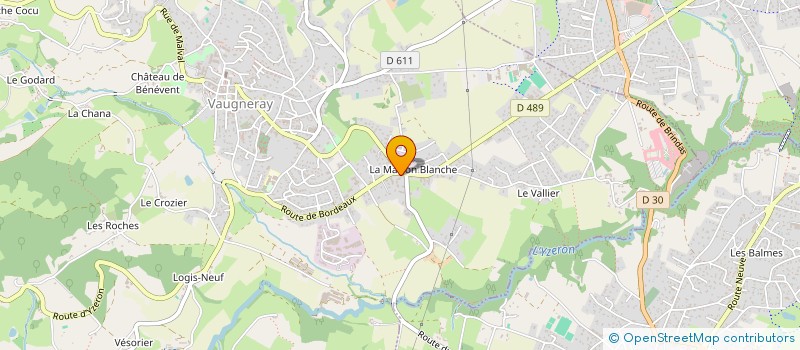 localisation de l'entreprise SARL VAL NOIR TOUT TERRAIN  VAUGNERAY