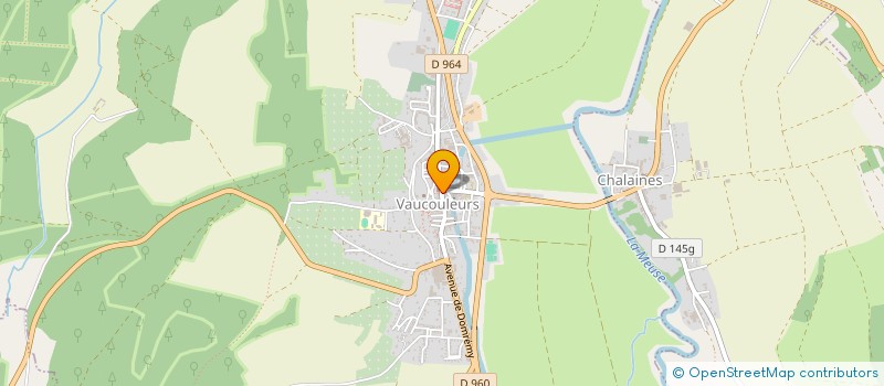 localisation de l'entreprise SARL VALCOLORIS à VAUCOULEURS