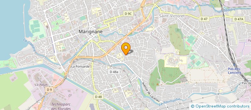 localisation de l'entreprise SARL VALDES FRERES  MARIGNANE