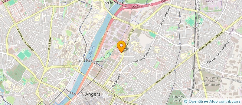 localisation de l'entreprise SARL VALDI à ANGERS