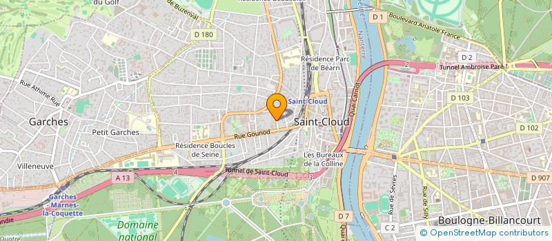 localisation de l'entreprise SARL VALDO SERVICES & SOLUTIONS à SAINT-CLOUD