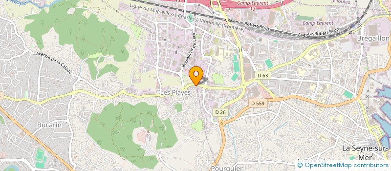localisation de l'entreprise SARL VALENTINE à SIX-FOURS-LES-PLAGES
