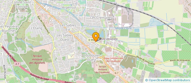 localisation de l'entreprise SARL  VALERIAN PNEUS  ORANGE