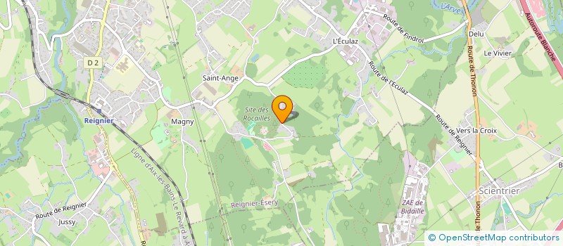 localisation de l'entreprise SARL VALERY  REIGNIER-ESERY