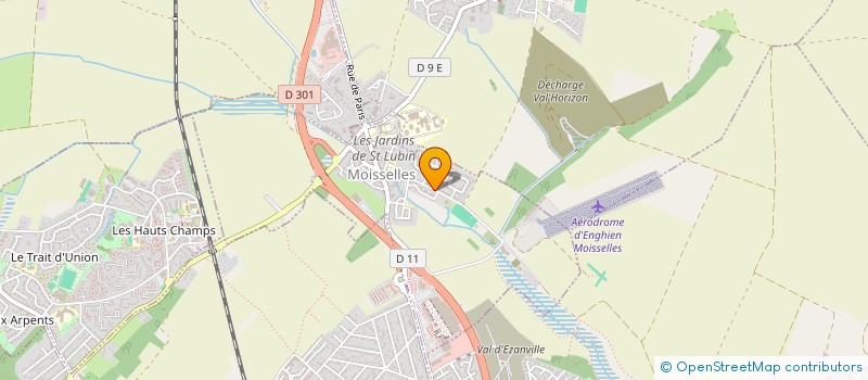 localisation de l'entreprise SARL VALI-BAT à MOISSELLES