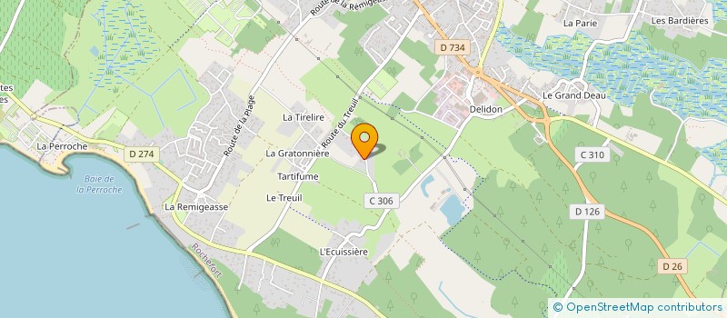 localisation de l'entreprise SARL VALLAIN THIEULLET à DOLUS D'OLERON