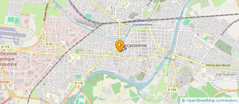 localisation de l'entreprise SARL VALORISATION AMENAGEMENTS MAGASINS à CARCASSONNE