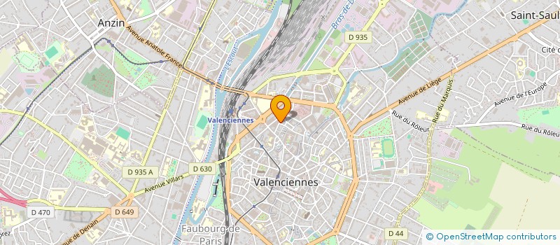 localisation de l'entreprise SARL VAMEDIA à VALENCIENNES
