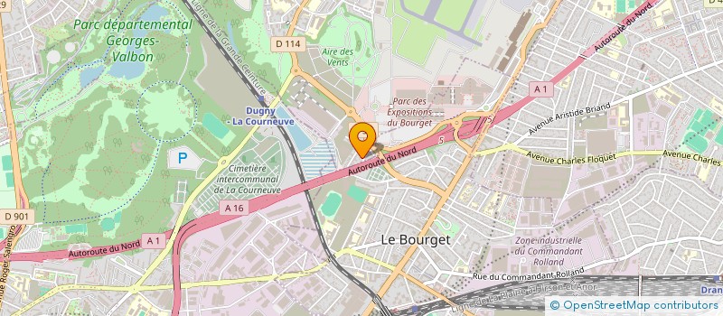 localisation de l'entreprise SARL VAMO  DUGNY