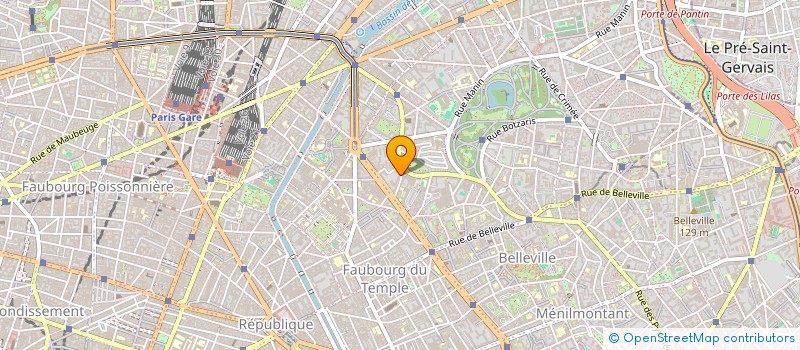 localisation de l'entreprise SARL VAN  PARIS