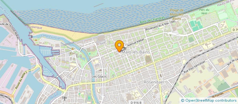 localisation de l'entreprise SARL VAN RESPAILLE ET FILS à DUNKERQUE