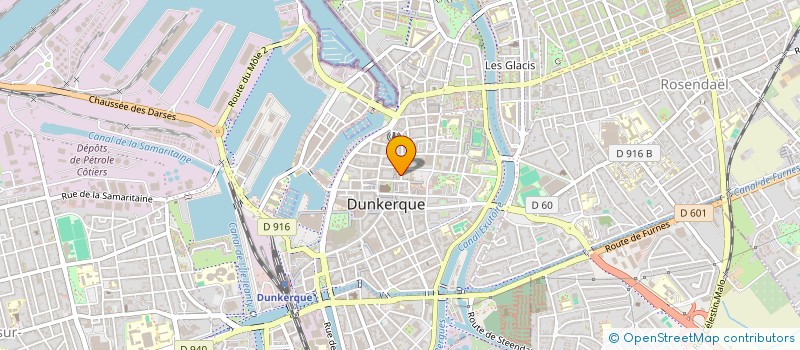 localisation de l'entreprise SARL VANDENBUSSCHE DEGANS à DUNKERQUE