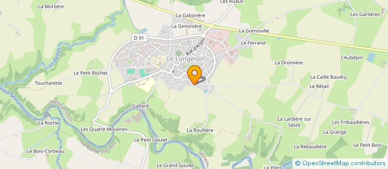 localisation de l'entreprise SARL VANDERHULST à SEVREMOINE