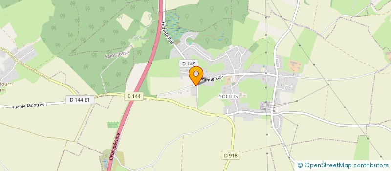 localisation de l'entreprise SARL VANDOOLAEGHE  SORRUS