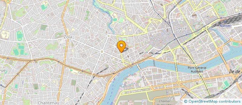 localisation de l'entreprise SARL VANILLE à NANTES
