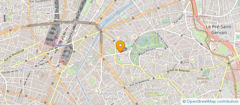 localisation de l'entreprise SARL VANY  PARIS