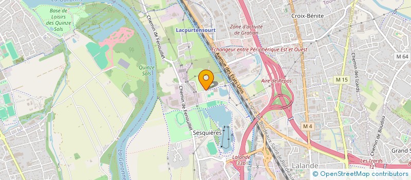 localisation de l'entreprise SARL VAPLA LA PENICHE JEAN MERMOZ à TOULOUSE