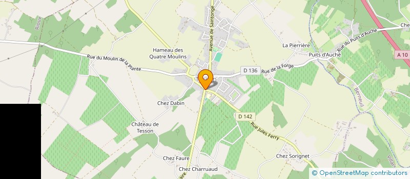 localisation de l'entreprise SARL VAPS  TESSON