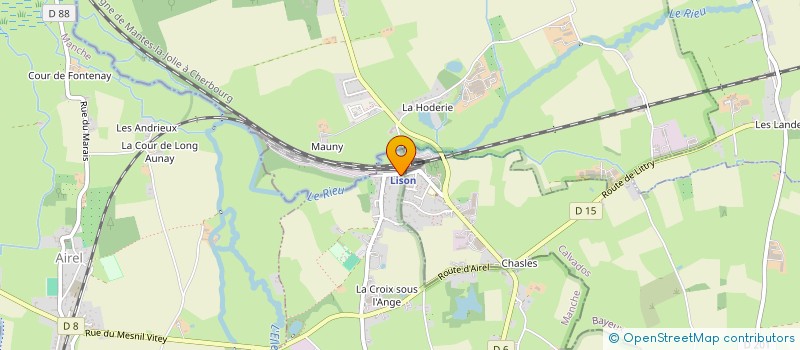 localisation de l'entreprise SARL VAQUEZ  SAINT-FROMOND