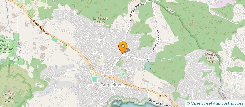 localisation de l'entreprise SARL VAR JEUX  CARQUEIRANNE