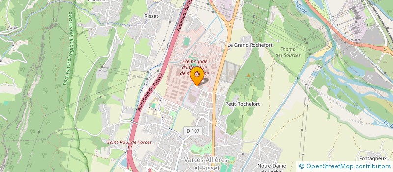 localisation de l'entreprise SARL VARCES VOLAILLES EXPRESS à VARCES-ALLIERES-ET-RISSET