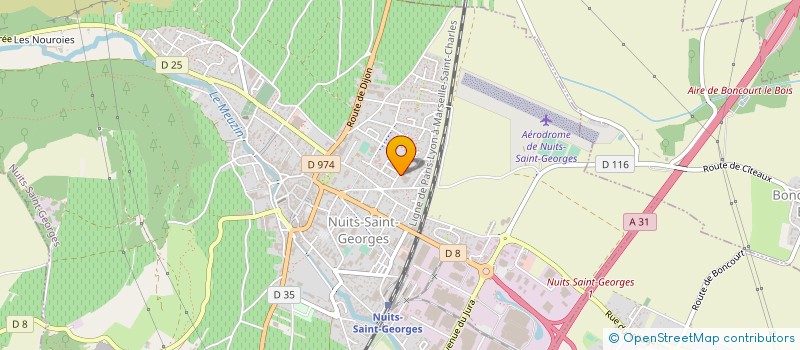 localisation de l'entreprise SARL VARIABLE YANN'COIF NUITS à NUITS-SAINT-GEORGES