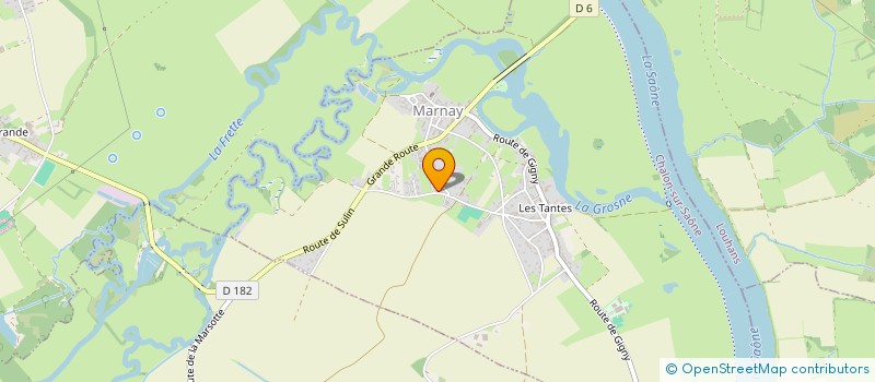 localisation de l'entreprise SARL VARNOISE DE TRAVAUX PUBLICS à VARENNES-LE-GRAND