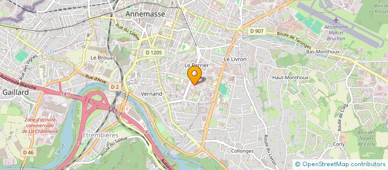 localisation de l'entreprise SARL VARUL  ANNEMASSE