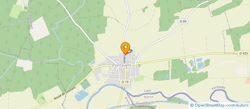 localisation de l'entreprise SARL VARUTTI-DEWULF MACONNERIE ET RAVALEMENT à PONTAVERT