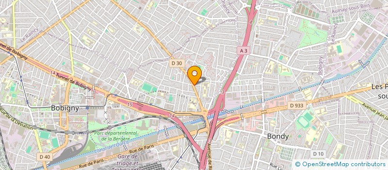 localisation de l'entreprise SARL VASI  BOBIGNY