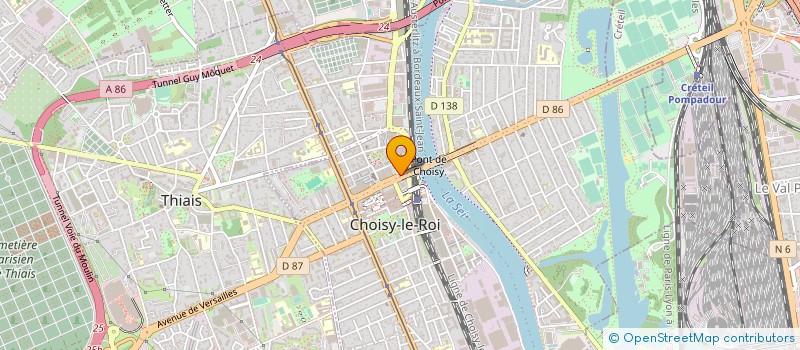 localisation de l'entreprise SARL VASIOL BATIMENT  CHOISY-LE-ROI