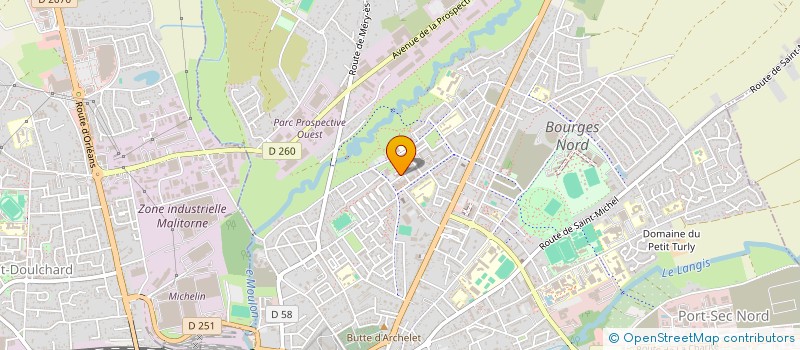 localisation de l'entreprise SARL VASSAULT-POYAC à BOURGES