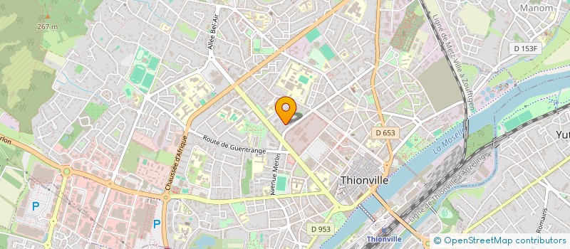 localisation de l'entreprise SARL VAUBAN  THIONVILLE