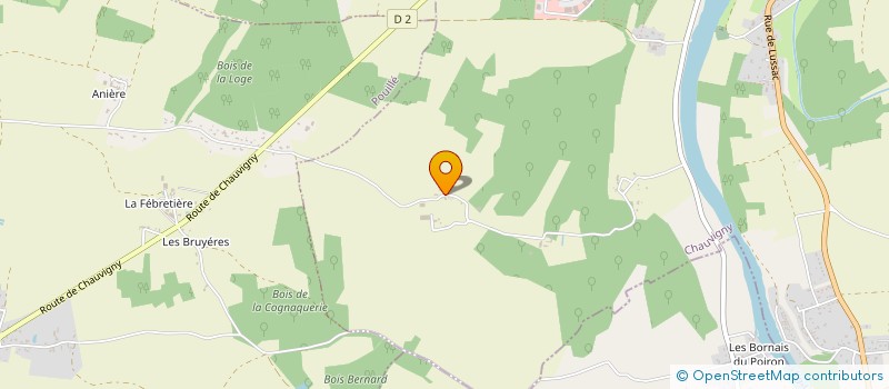 localisation de l'entreprise SARL VAUCELLE à CHAUVIGNY