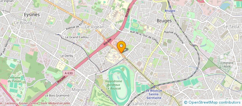 localisation de l'entreprise SARL VAUCOULEUR à BRUGES
