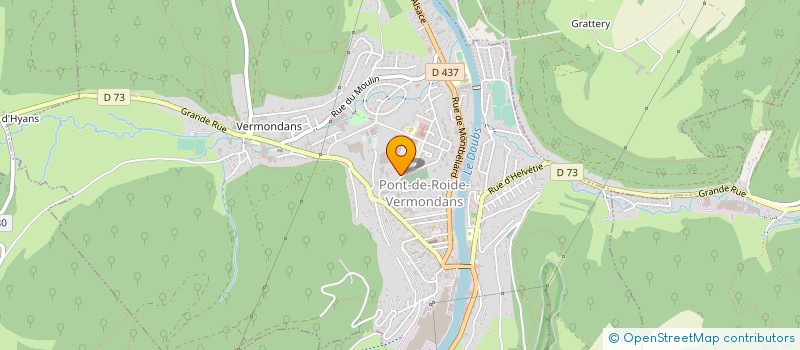 localisation de l'entreprise SARL VAUTHERIN à PONT-DE-ROIDE-VERMONDANS