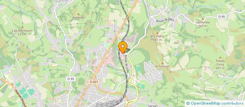 localisation de l'entreprise SARL VCC à LOURDES