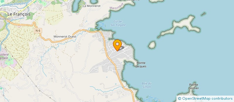 localisation de l'entreprise SARL VCD  LE FRANCOIS