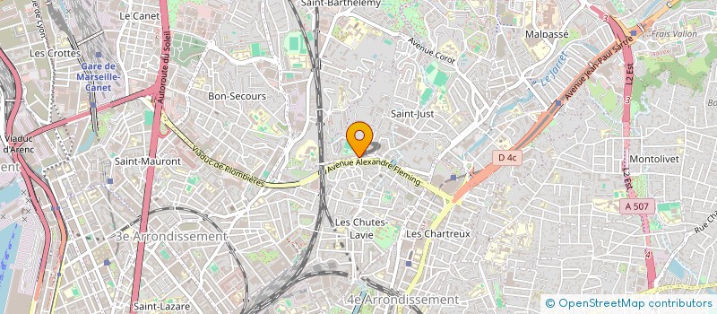 localisation de l'entreprise SARL VDC à MARSEILLE