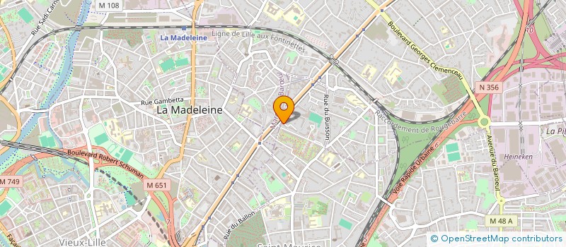 localisation de l'entreprise SARL VDP TRENDS à LILLE
