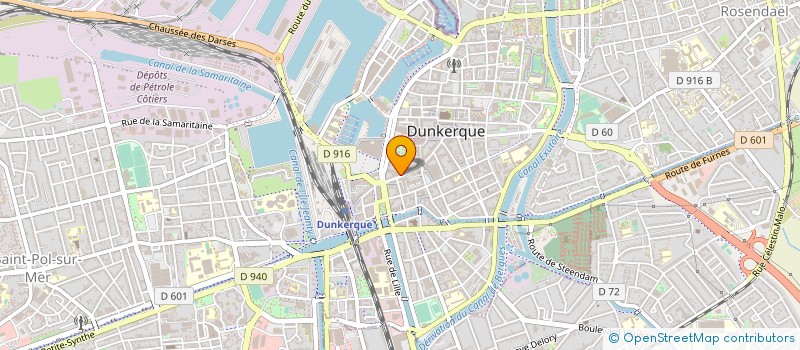 localisation de l'entreprise SARL VDV à DUNKERQUE
