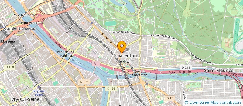 localisation de l'entreprise SARL VEBA à CHARENTON-LE-PONT
