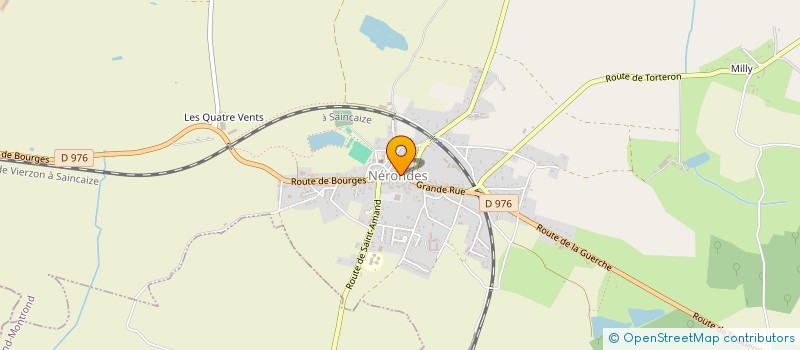 localisation de l'entreprise SARL VECLAIN  OUROUER-LES-BOURDELINS